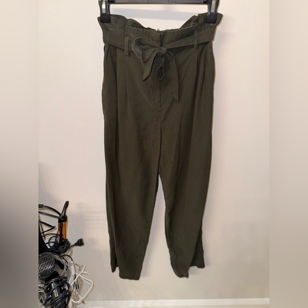 H&M paper bag high wasted pants